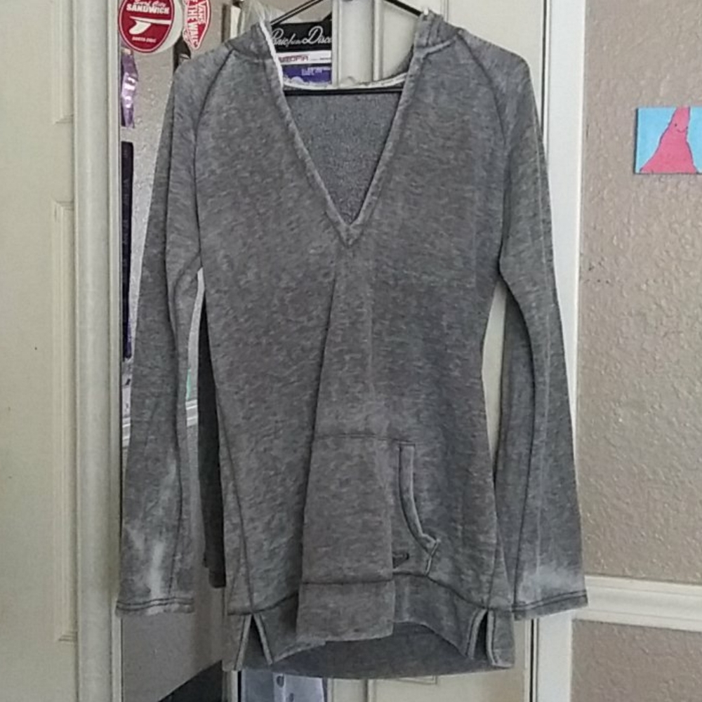 Gray Roxy hoodie